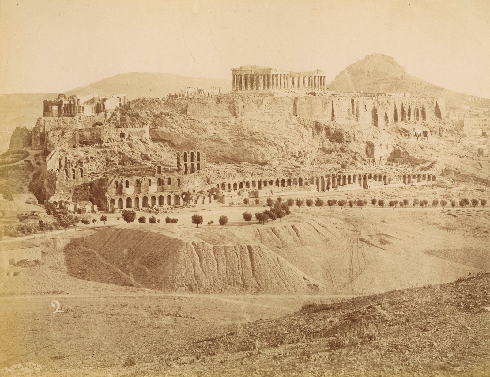 GREECE. Acropolis, Athens. c1880 (1 of 1)