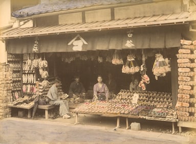 Shoe Seller. C1880