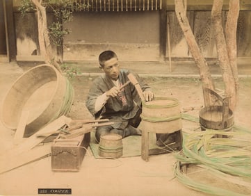 Barrel Maker, c1880