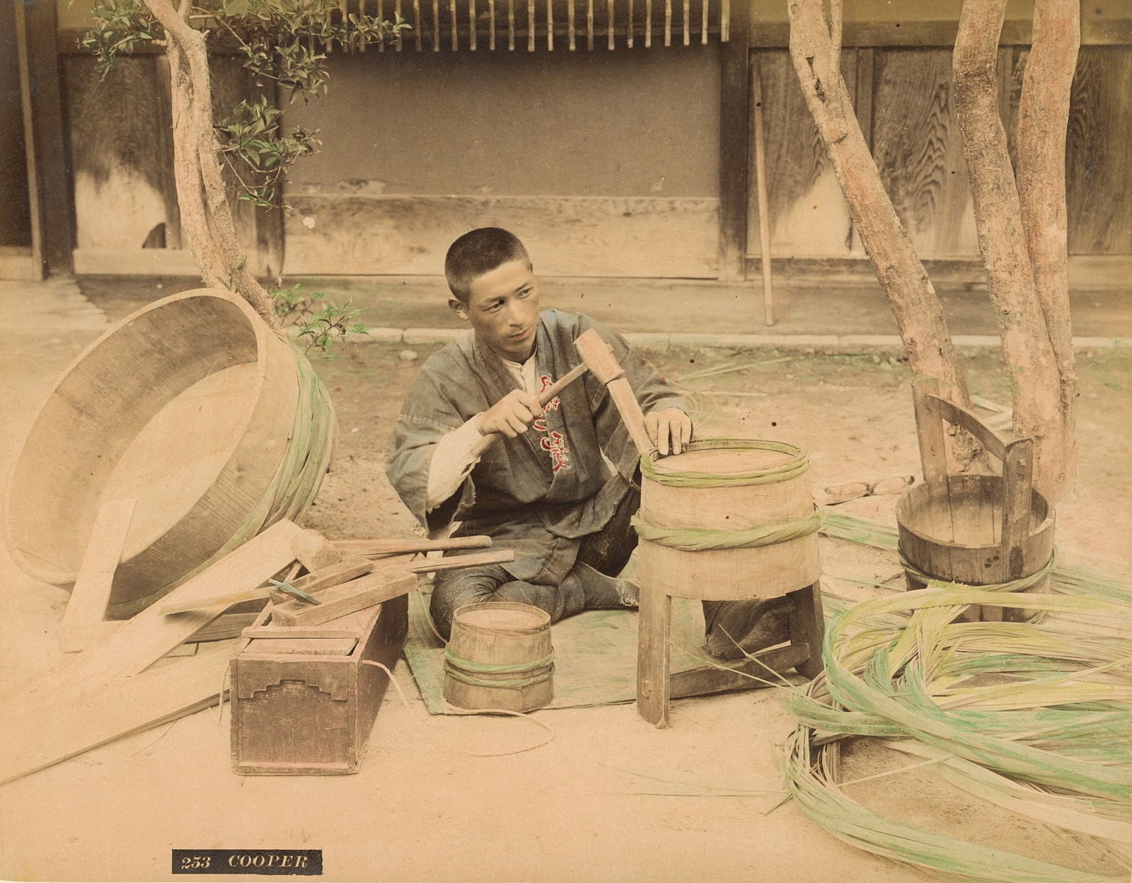 Barrel Maker, c1880 (1 of 1)