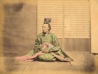 Shogun Tokugawa Yoshinobu, c1875