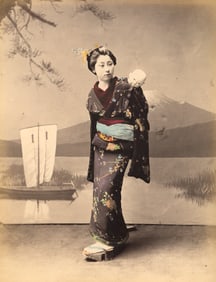 Courtesan with her Doll. c1885