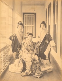 Prostitutes of Yoshiwara. c1875