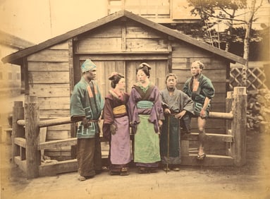 Country Peasants, c1875