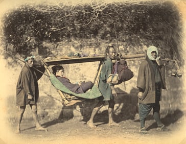 Kago Bearers. c1870