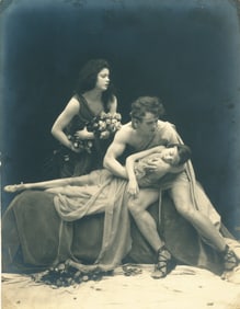 ACTORS. Scene from a Tragedy. C1920