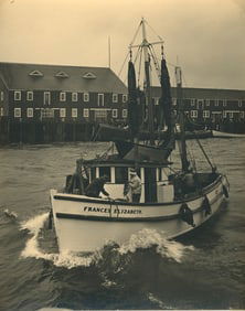 FISHING. Trawler Francis Elizabeth. C1950