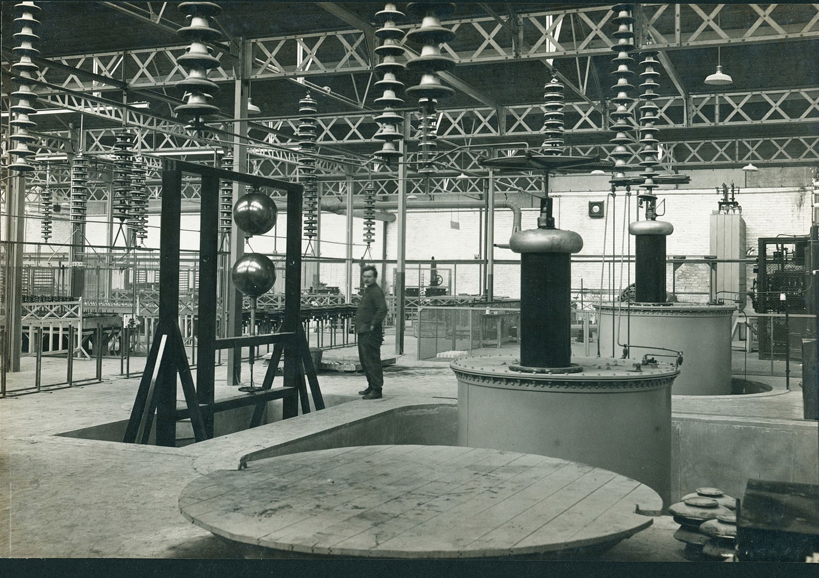INDUSTRIAL. Ceramic Insulator Factory. C1950 (1 of 1)