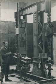 INDUSTRIAL. Testing High Voltage Ceramic Insulators. C1950