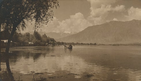 KASHMIR. Dal Lake, Srinigar, Kashmir. C1935