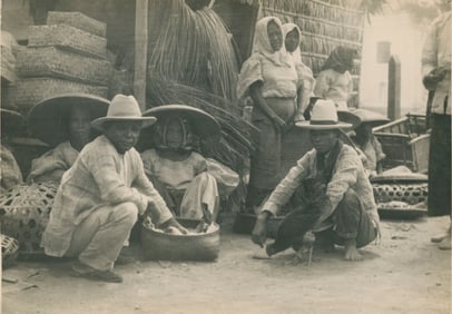 PHILIPPINES. Cock Fighting in Philippines. C1945