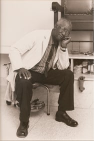 PEOPLE. The Shoe Shine Man. C1950