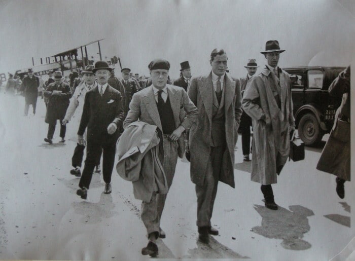 ROYALTY. Edward, Prince of Wales c1915: The arrival of the Edward, Prince of Wales at Bordeux. Very good contrast and tonality. Photographer: Meurisse. 4.75 x 6.75 in
