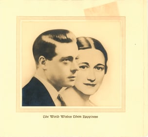 ROYALTY. Abdication Photograph of the Prince of Wales. c1936