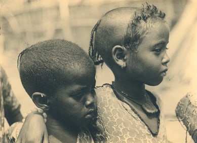 TAHITI. Tahitian Children. C1950