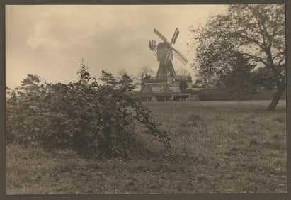 WINDMILLS. Old Windmill, England. C1920