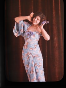 AUTOCHROME. Etude. April 1911.