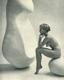 Nude by Zoltan Glass. c1955
