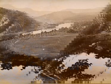 AUSTRALIA. River Derwent and Hop Gardens, Tasmania. C1875