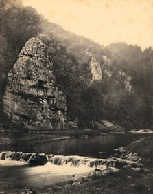 ENGLAND. The Church Rocks, Dovedale, Lake District. C1870