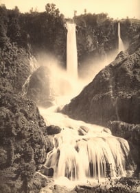 ITALY. Marmore Waterfalls, Rome. C1880