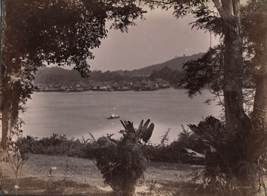 MALAYA. Malay Village. C1880.