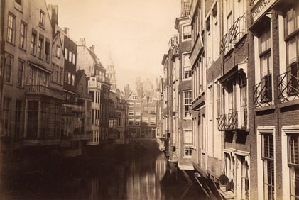 NETHERLANDS. Rotterdam Canals, c1880