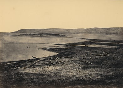 PALESTINE. The North Shore of the Dead Sea. C1860