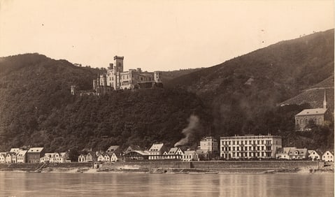 PRUSSIA. Capellen and Stolzenfels, Residence of King Frederick William. C1860