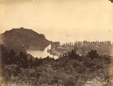SAMOA. Panorama of Samoa. C1865