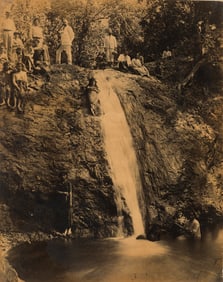 SAMOA. Sliding Rock. C1880