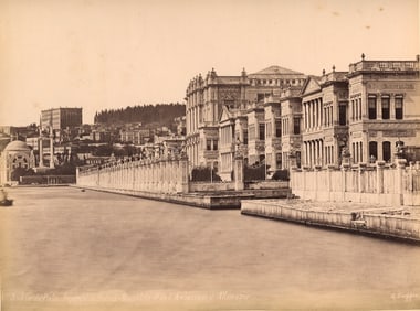 TURKEY. View of the Imperial Palace of Dolma, Constantinople, Turkey. C1890