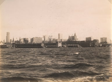 U.S.A. Skyscrapers of New York, c1897