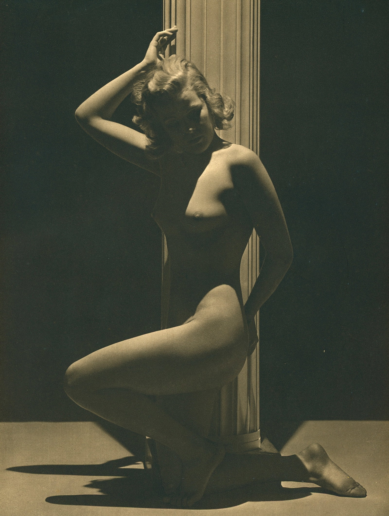 Nude by John Everard. C1939: Nude by John Everard. C1939. John Everard was a First World War veteran (he was awarded the Military Cross) who became a portrait, fashion, stage and studio photographer.Everard was self taught and be