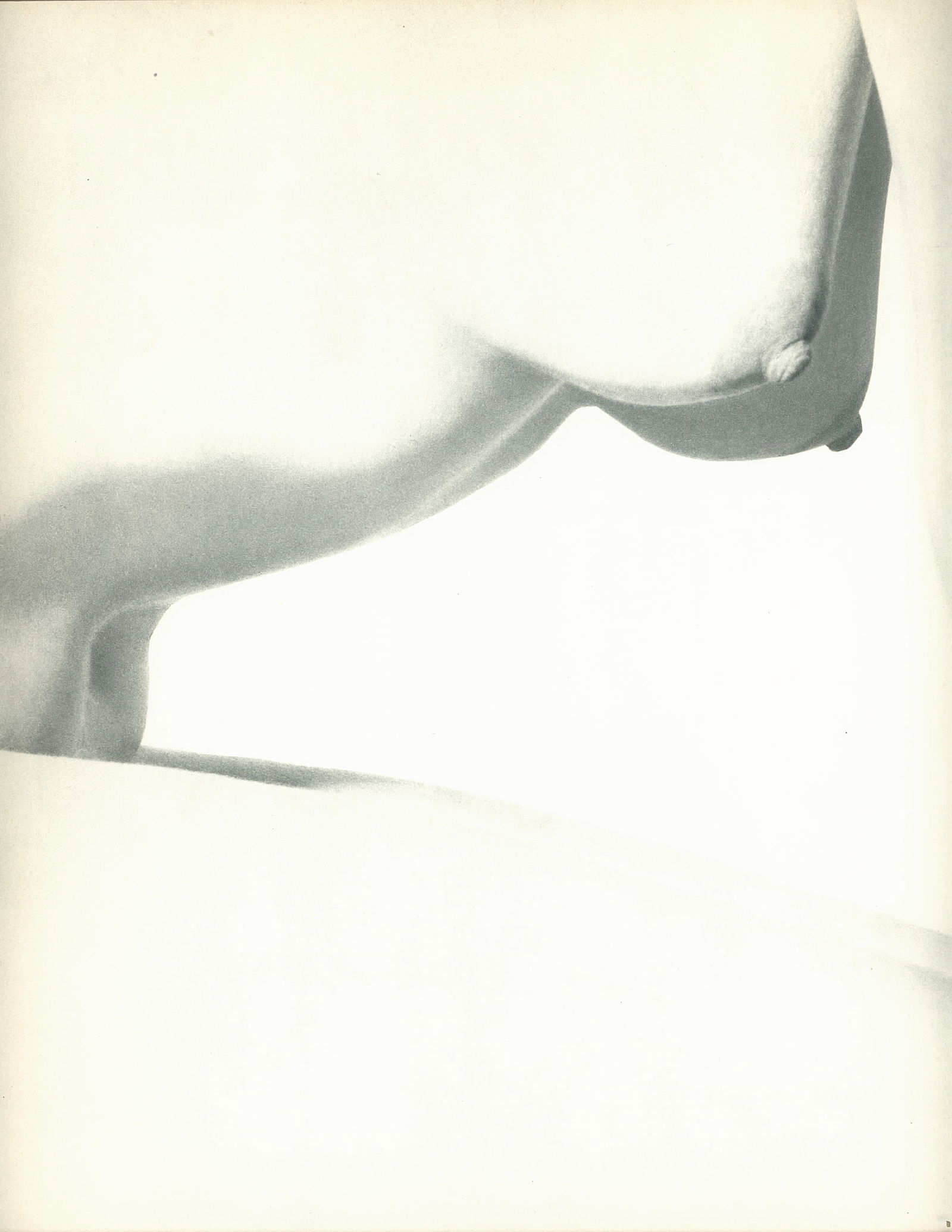 Nude by Ferenc Berko. c1954: Nude by Ferenc Berko. C1954. 11.75 x 10 in. Reverse: Nude by Yuji Hayata. 11.75 x 7.5 in. Image larger than scan