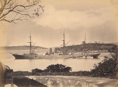 AUSTRALIA. Sydney Harbour, Australia. c1880