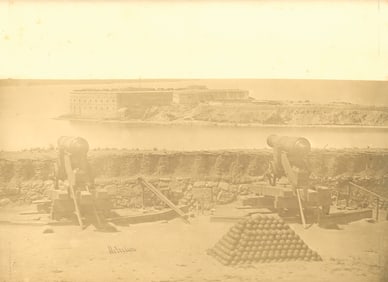 CRIMEA. Fort Constantin, Sevastopol, Russia. c1855