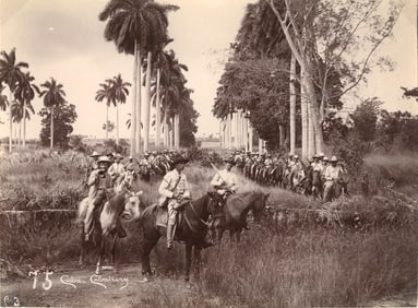 CUBA. Spanish American War Cavalry. c1900