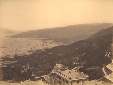 HONG KONG. Hong Kong Harbour, c1875