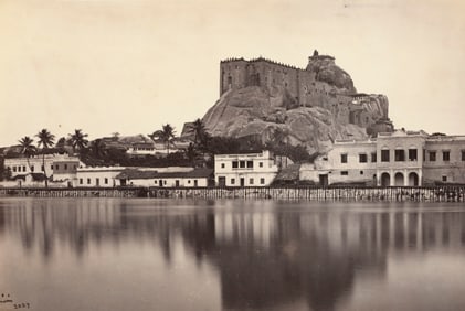 INDIA. Trichinopoly – the Rock Temple, India. C1875