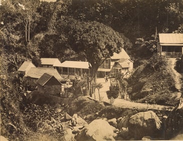 MARTINIQUE. Martinique Village, Caribbean. C1885