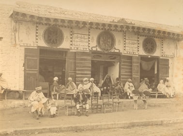 MOROCCO. Coffee House. c1880