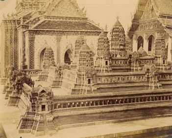 SIAM. Temple Complex. c1865