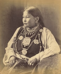 SIKKIM. Tibetan Lady. C1870