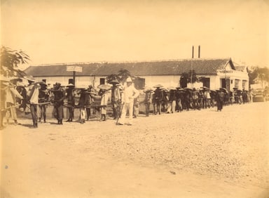 TONKIN. Chain Gang, Haiphong, IndoChina. c1875