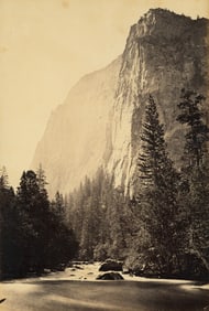 U.S.A. Cathedral Rocks, Yosemite Valley. C1865