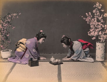 JAPAN. Two Geisha. C1875