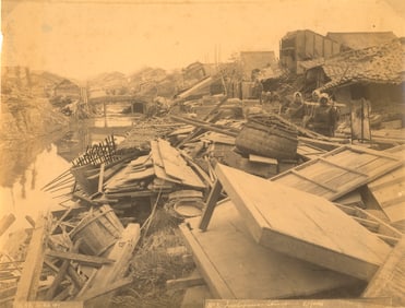 JAPAN. Osaka Earthquake, 1891