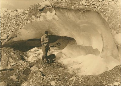 GLACIERS. Serac sur les Bossons, Chamonix, August 1931