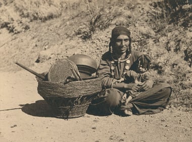 KASHMIR. Hill Gujar gypsy woman, Kashmir. C1937
